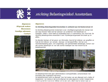 Tablet Screenshot of belastingwinkelamsterdam.nl
